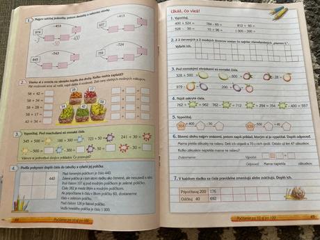 Matematika pre 3.ročník zš, 1. časť pracovný zošit, 