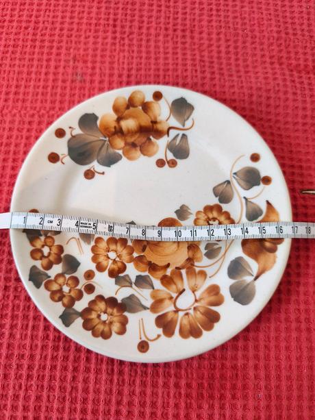 Maľovaný starý tanier, 