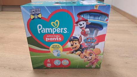 Pampers pants paw patrol 4 (nerozbalene), pampers,7 kg - 18 kg