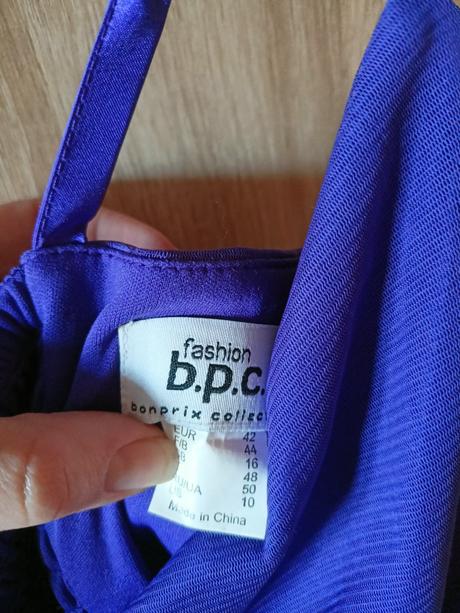 Spoločenské šaty fialové, bonprix,42
