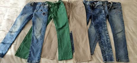 Dievcenske rifle, znackove, eu 110-116, 5-6 rokov, levis,110