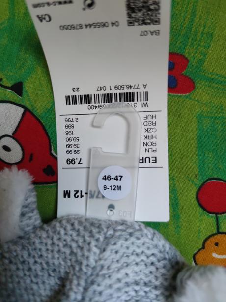 Zimná čiapka, c&a,80