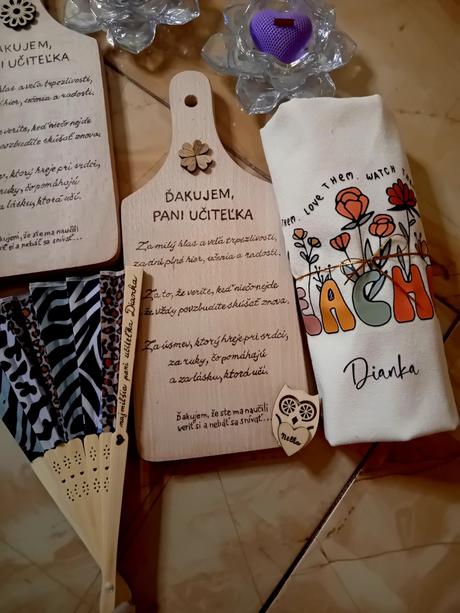 Darčekový set - pani učiteľke, 