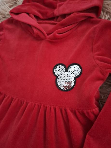 Šatky velúrové s kapucňou, 104