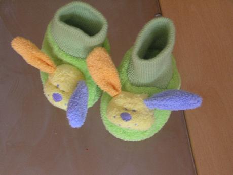 Fleesove hrkajúce papučky - nenosené, 18