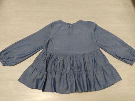 Blúzka s volánikmi.9-10 rokov, h&m,140