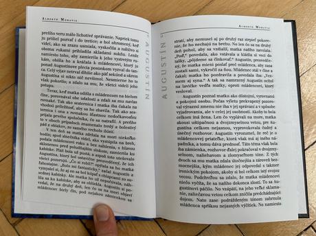 Kniha augustín alberto moravia za 1.5eur,
