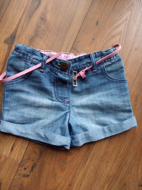 Dievčenské riflové kraťasy, f&f,104