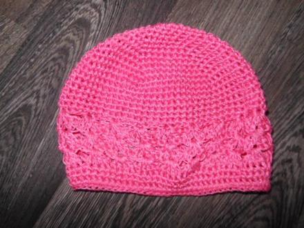 Nenosená háčkovaná čiapočka 86/92, 86 / 92