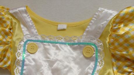 - zlatovláska komplet kostým veľ.110-116,