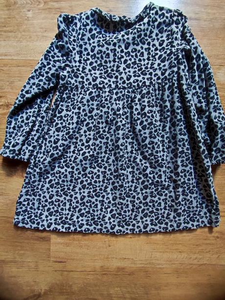 Šaty s leopardím vzorom., topolino,128