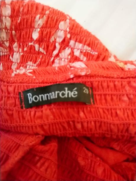 Dámsky riasený top na ramienka, bonmarché, bonmarché,l