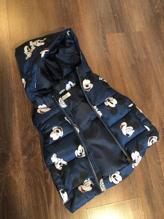 Mickey vesta 98/104, h&m,104