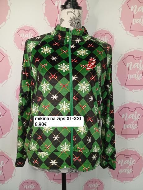 Krásna vianočná mikina xl+xxl, xl