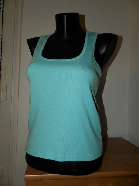 Tyrkysové športové tielko xs/s, s