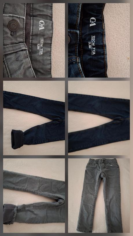 Rifle zateplené, c&a,122