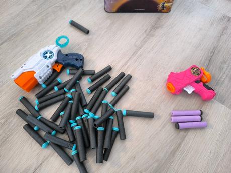 Pištole + penové náboje, 