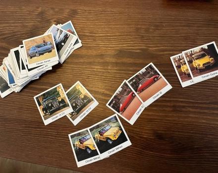 32 parov citroen pexeso zberatelske, 