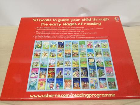 Usborne my second reading library cervena nsp24, 