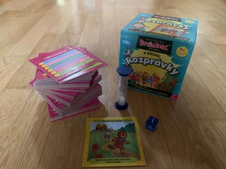 Hra brainbox rozprávky,