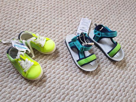 Zara tenisky, sandálky, 24