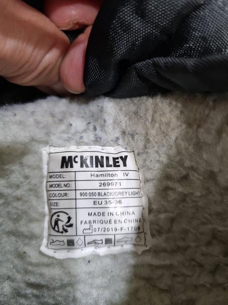 Zimne topanky v.35, mckinley,35