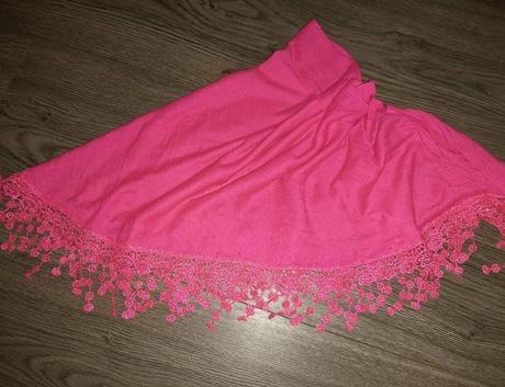 Šatka/prehoz na plavky neónové veľká, 