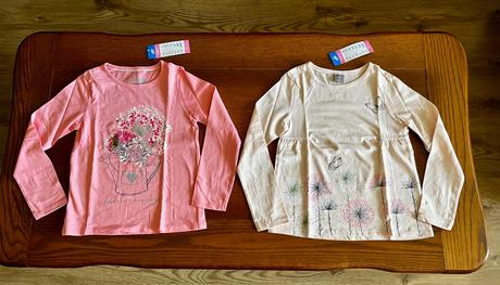 Tričká s motívom kvietkov - dvojset, kids,128