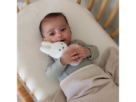 Little dutch hrkálka králiček miffy fluffy pink,