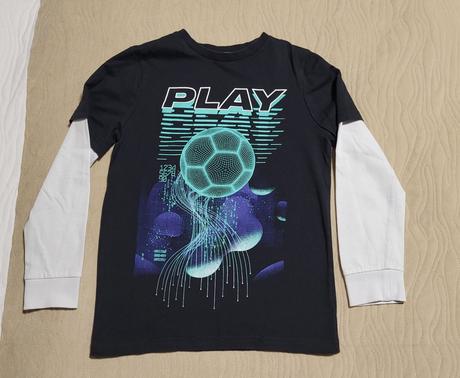 Tričko dlhý rukáv velk. 128, f&f,128