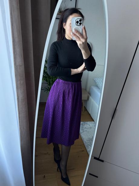 Plisovaná sukňa, m