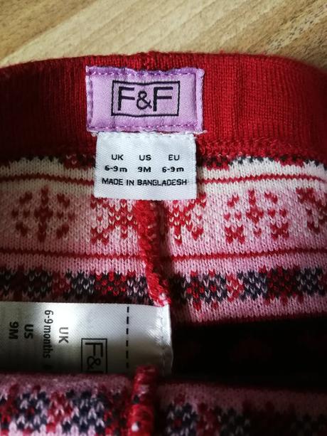 Nenosené hrubšie legíny, f&f,74