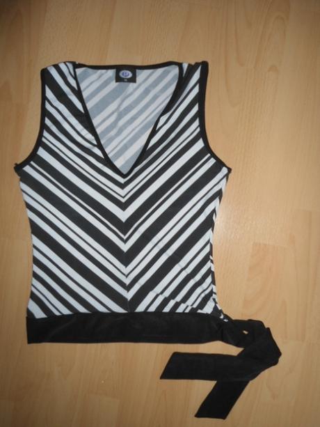 Cierno-biely damsky top, xs