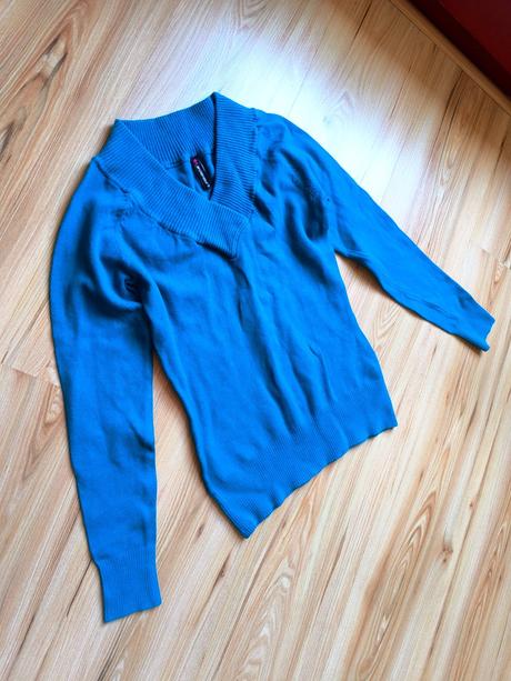 Tyrkysový svetrík zn. fishbone, fishbone,s