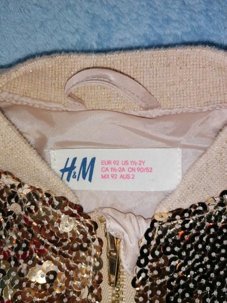 Flitrovana mikina, h&m,92