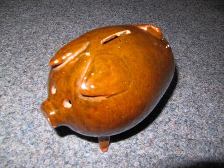 Pokladnička hnedé prasiatko, 