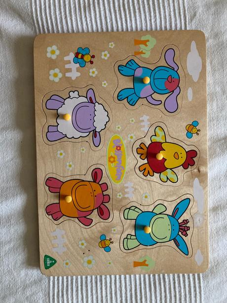 Vkladačka so zvieracími zvukmi elc, 