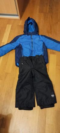 Darujem zimnu bundu a zateplene nohavice, lupilu,92