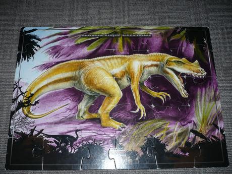 Puzzle maxi - dinosaurus prehistoric ceratosaurus, 