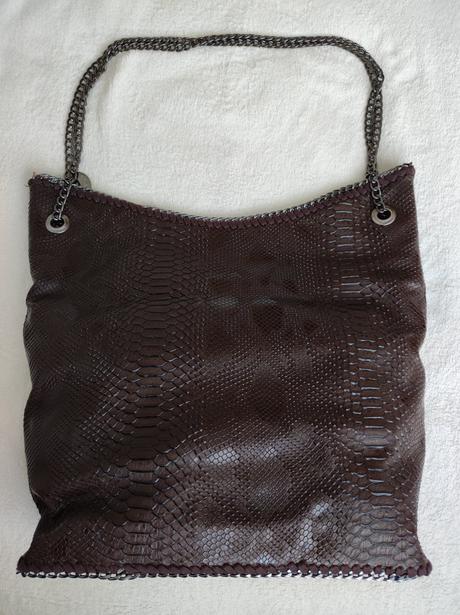 Hnedá kabelka 33x40 cm, 