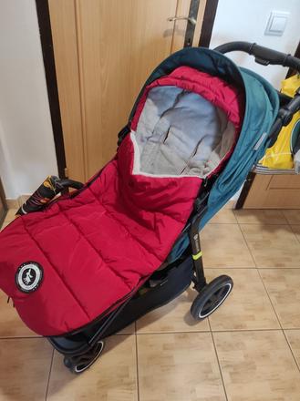 Fusak do kočíka cottonmoose arctic červený, cottonmoose