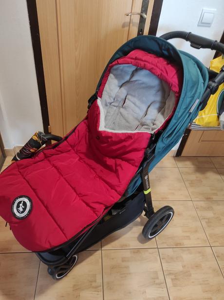 Fusak do kočíka cottonmoose arctic  červený, cottonmoose