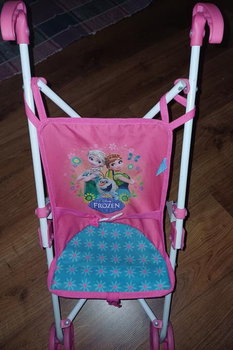 Kočík pre bábiky frozen, 
