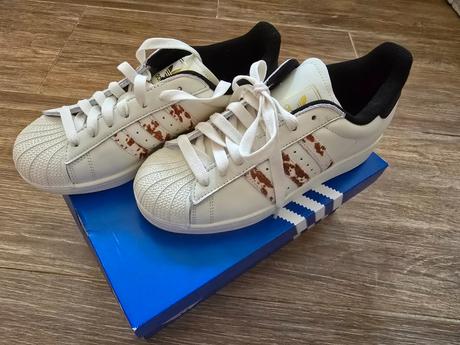 Kožené tenisky adidas originals superstar 40 2/3, adidas,40