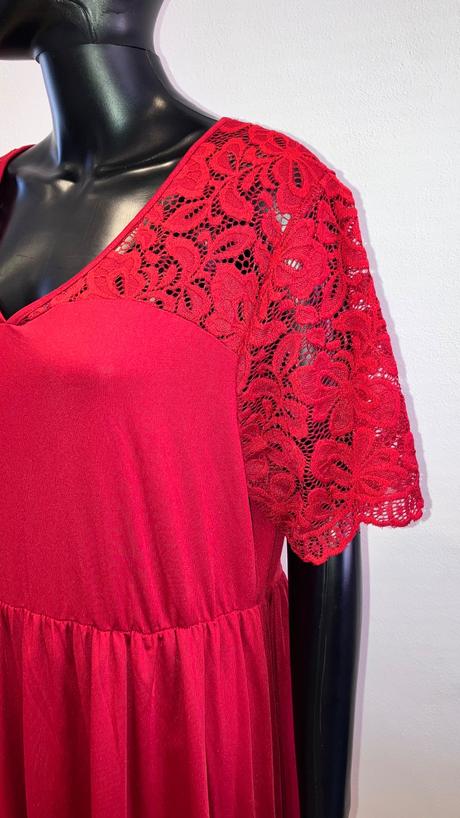 Dámske šaty s čipkou, xxl