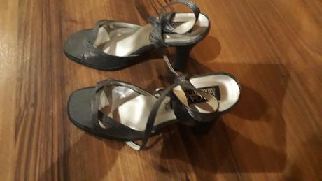 Strieborné plesové topánky 35, 35