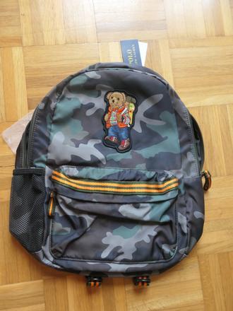 Ralph lauren bear novy original unisex ruksak, ralph lauren