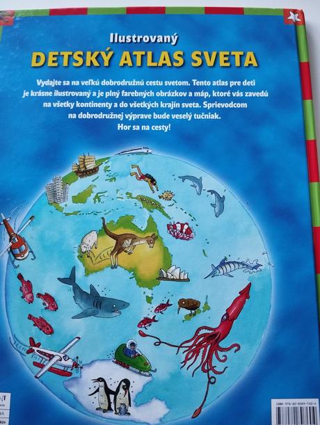 Ilustrovaný detský atlas sveta,