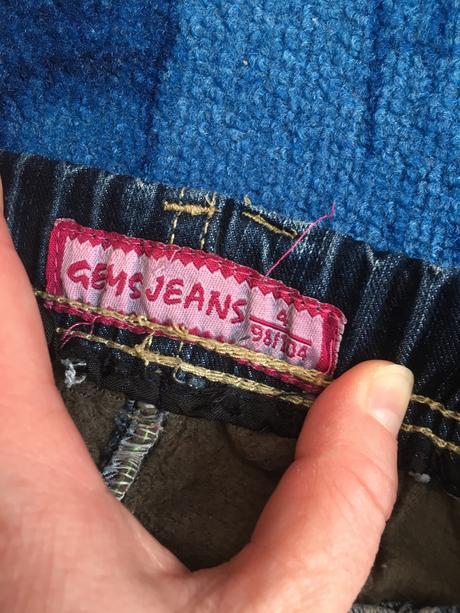 Prešívané rifle podšité, 98