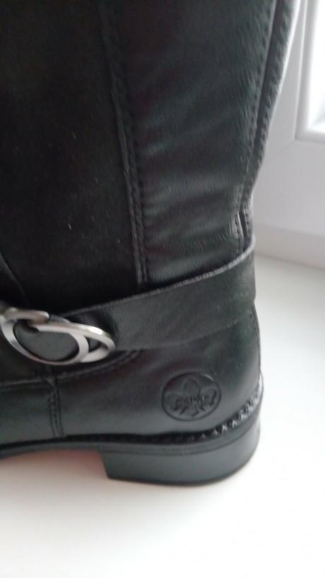 Čierne čižmy rieker, rieker,39